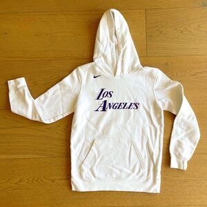 Boy's Nike Team Fleece Hoodie -- Los Angeles Lakers